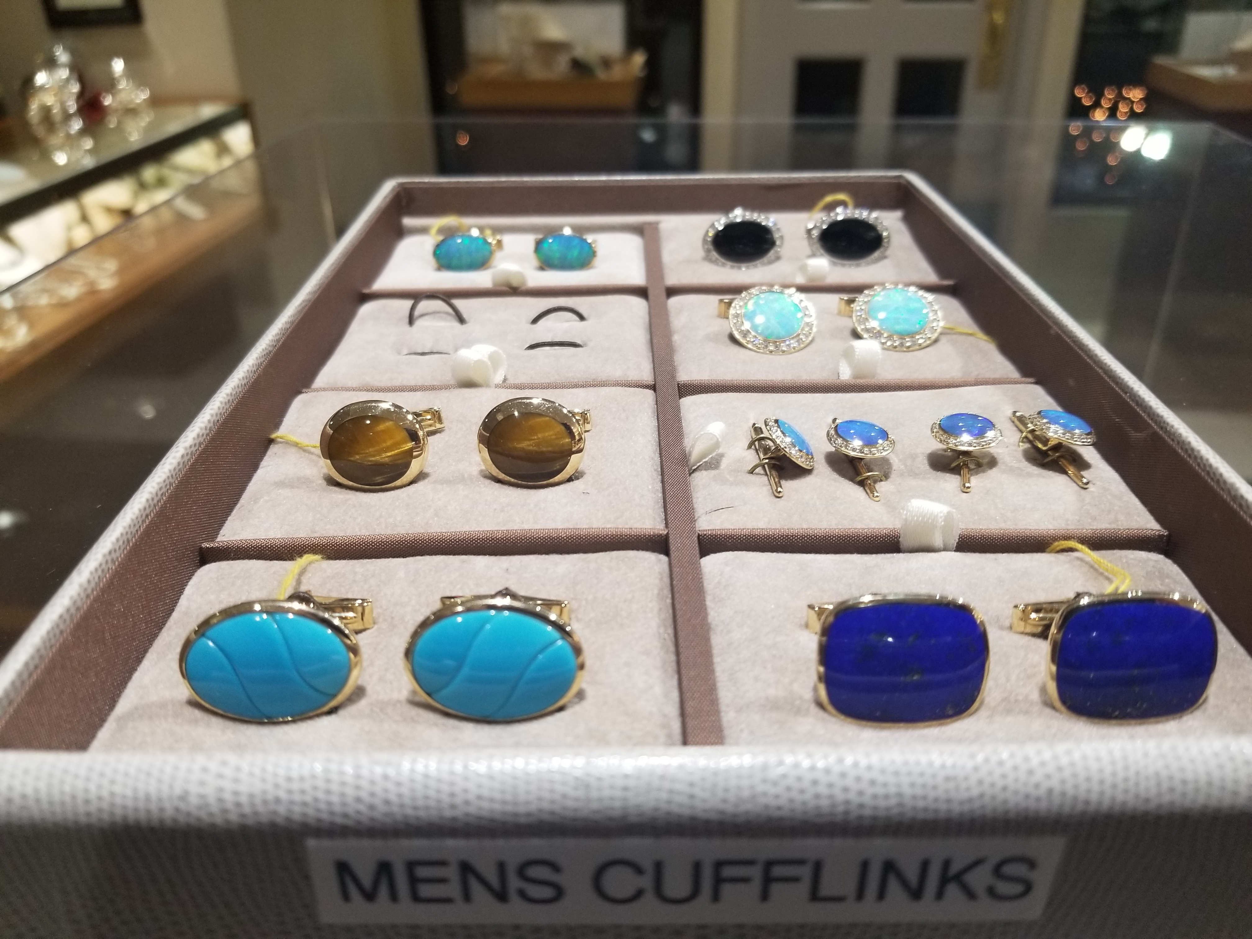 14kyg Cuff Links, from Kabana